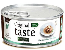 Original Tasty Хлопья из филе тунца с белым люцианом в соусе